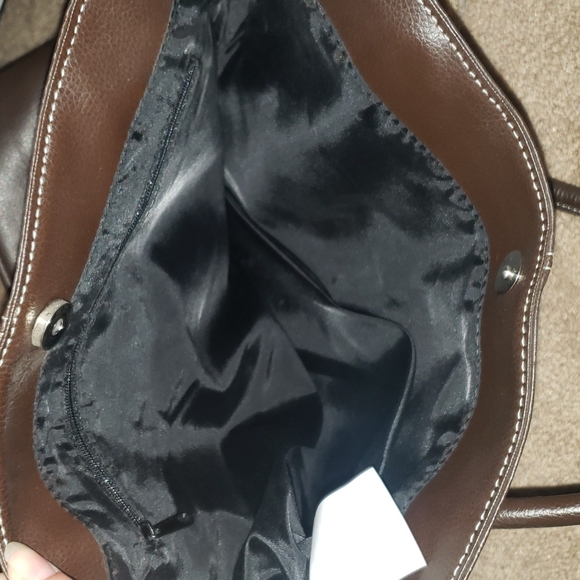 Leather file bag - Picture 5 of 6